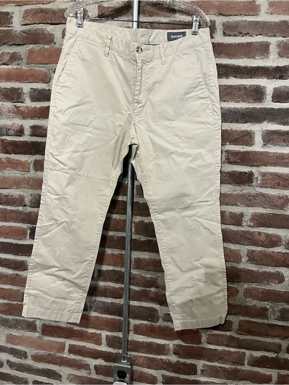 Bonobos Men's Chinos in Light Cream